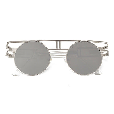 NewSteampunk Sunglasses Women Round Men Gothic Vintage