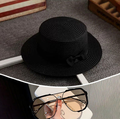 Summer Sun-proof Vacation Bowknot Top Hat