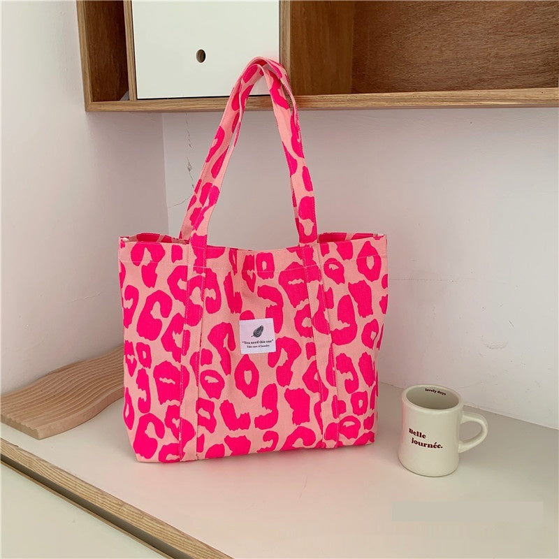 Large Capacity Canvas Bag Simple Women