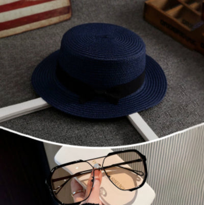 Summer Sun-proof Vacation Bowknot Top Hat