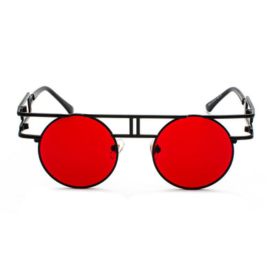 NewSteampunk Sunglasses Women Round Men Gothic Vintage
