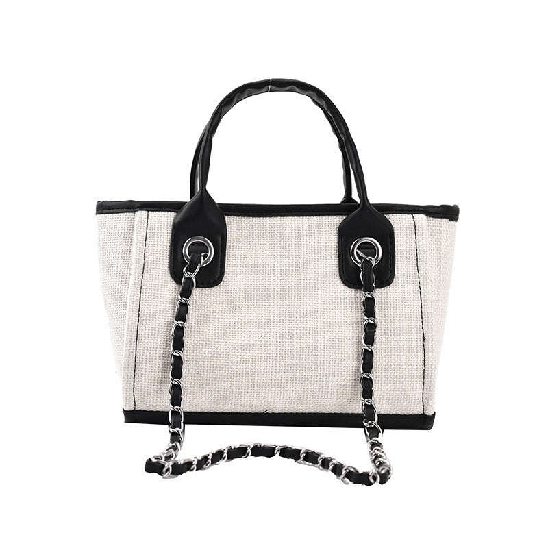Bucket Bag Women Large Capacity Single Shoulder Diagonal Chain Tote Bag
