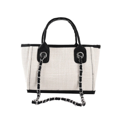 Bucket Bag Women Large Capacity Single Shoulder Diagonal Chain Tote Bag