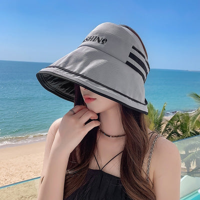 Fashion Vinyl Sun Protection Korean Sun Protection Sun Hat