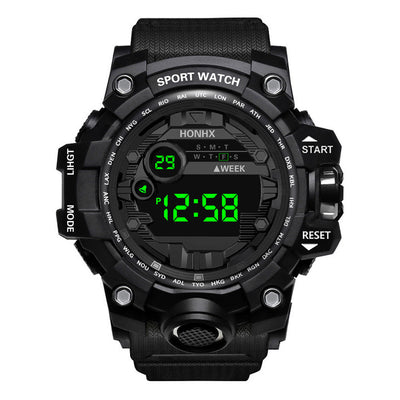 Men's Waterproof Sports Multifunctional Luminous Electronic Watch