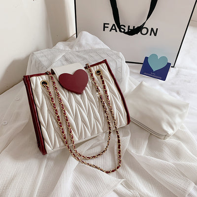 Small Bag Women''s  Foreign Fashion Niche Chain Bag Messenger Bag Popular Single Shoulder Bag