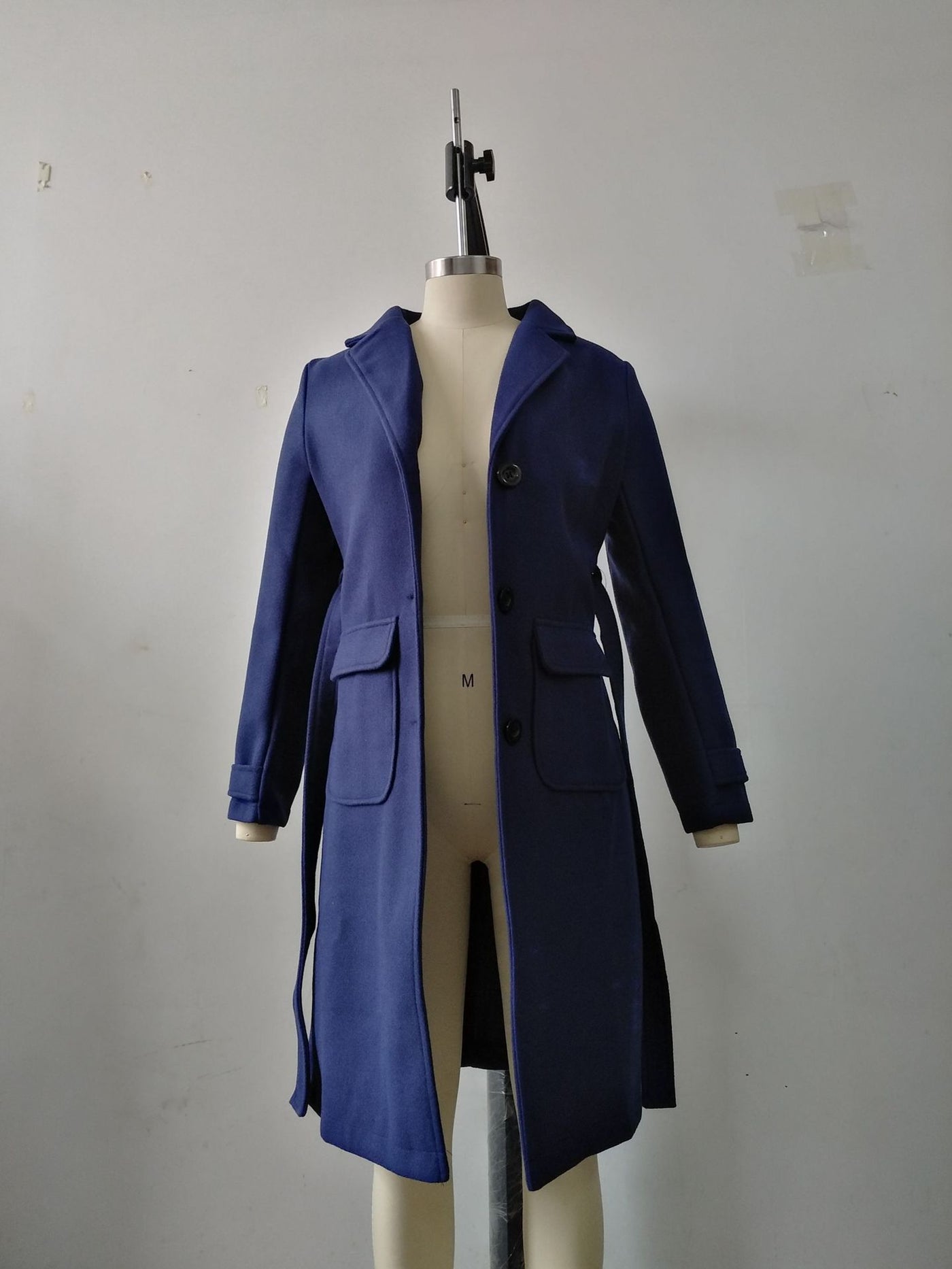 Women Fashion Trend Slim Woolen Jacket